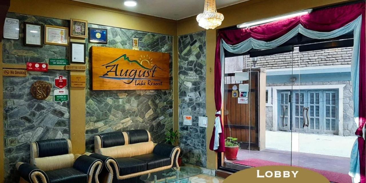 Hotel August Lake Pokhara Exterior photo